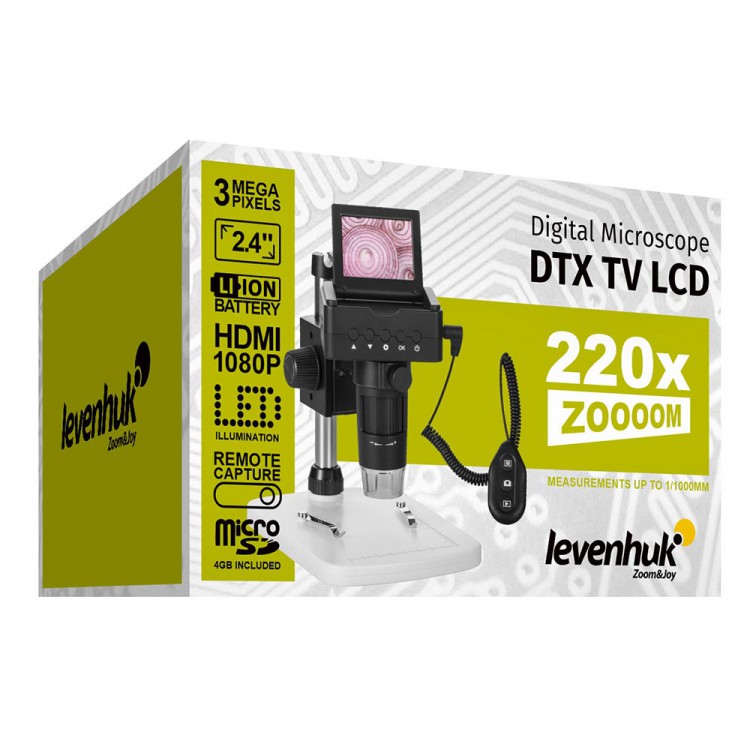 Микроскоп цифровой Levenhuk DTX TV LCD